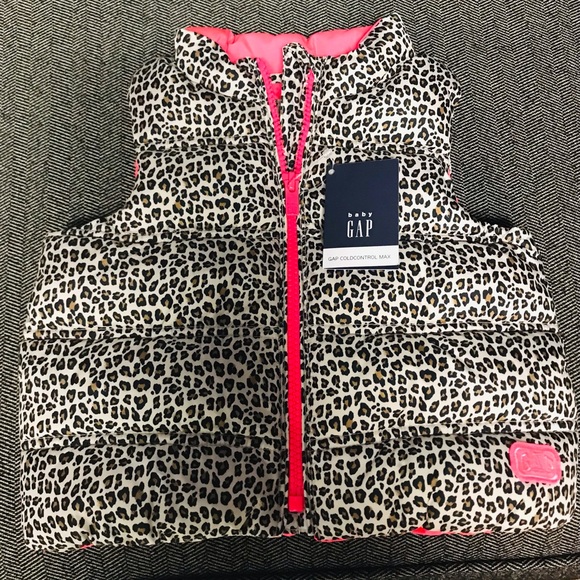 Baby Gap Hooded Sweatshirt and Puffer Vest - Picture 4 of 4